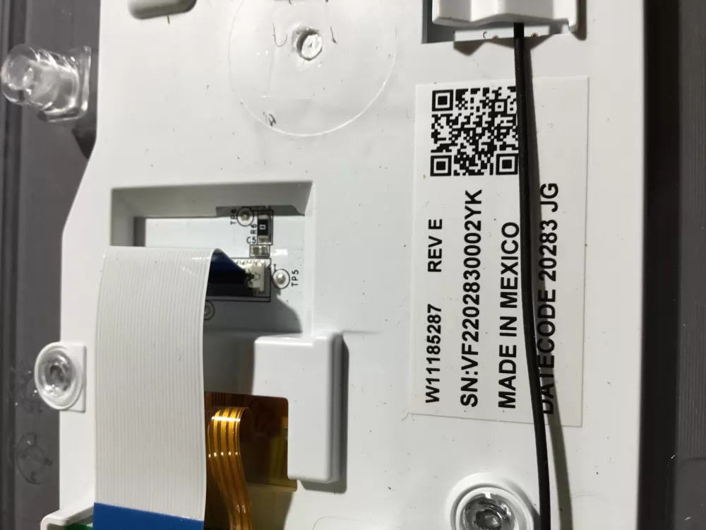 Whirlpool W11185287 Washer Control Board Touchpad Panel AZ29416 | NRV356