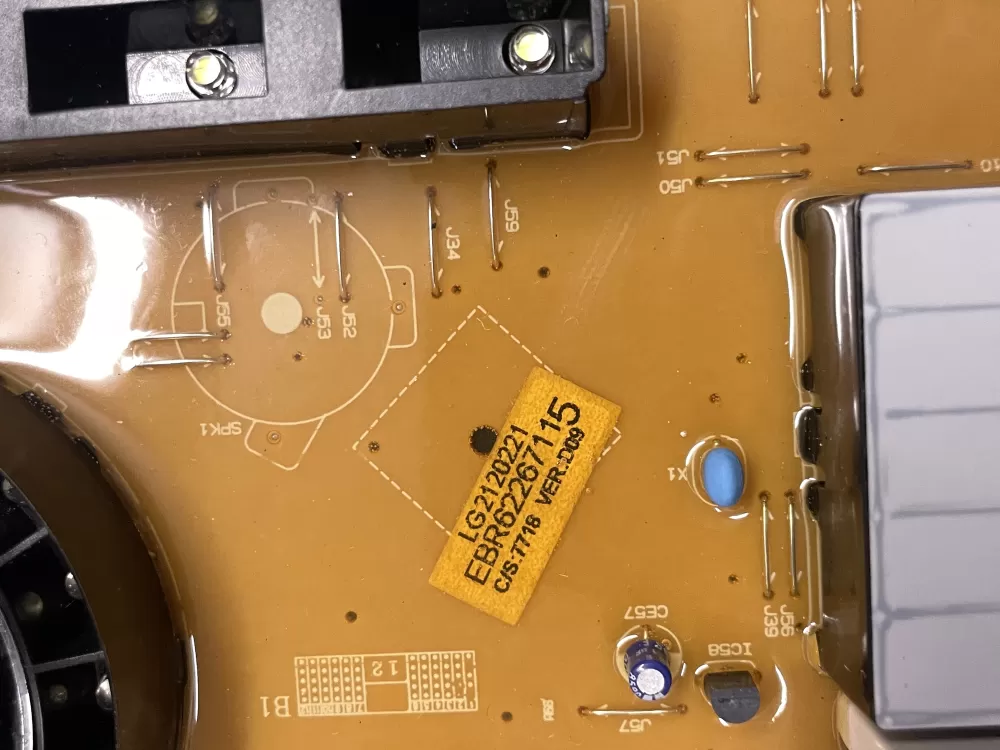 LG EBR62267115 EBR62267118 EBR62267128 Washer Control Board AZ209181 | Wmv926