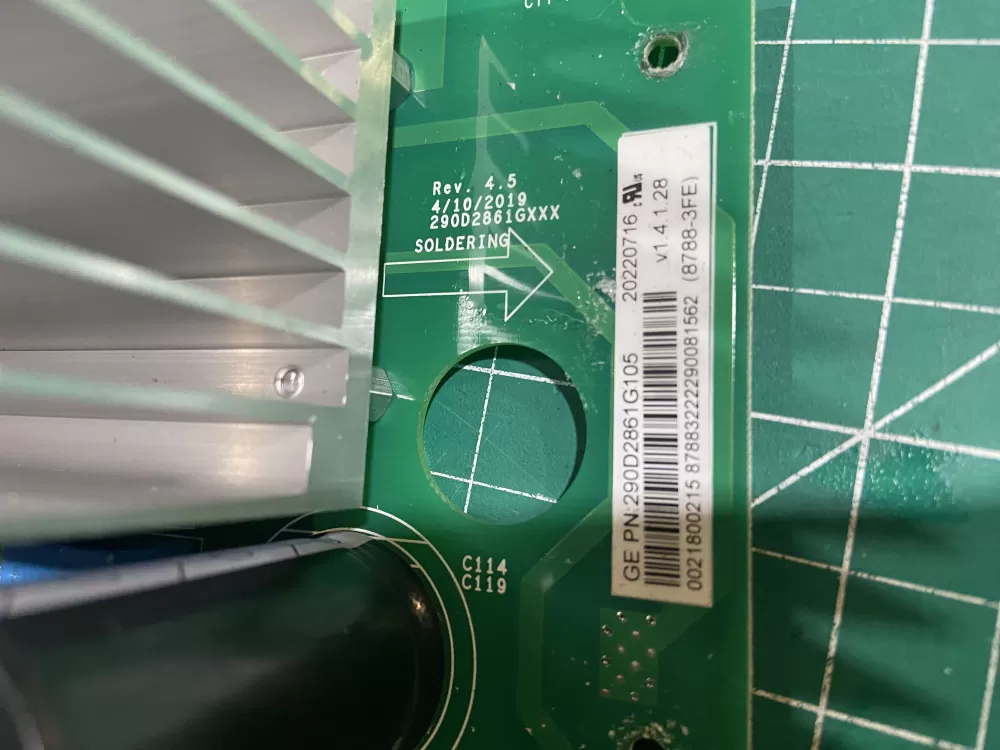 GE 290D2861G105 Washer Inverter Control Board AZ142658 | NR2400