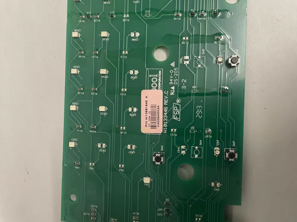 Whirlpool W10581946 W10681946 Washer Control Board