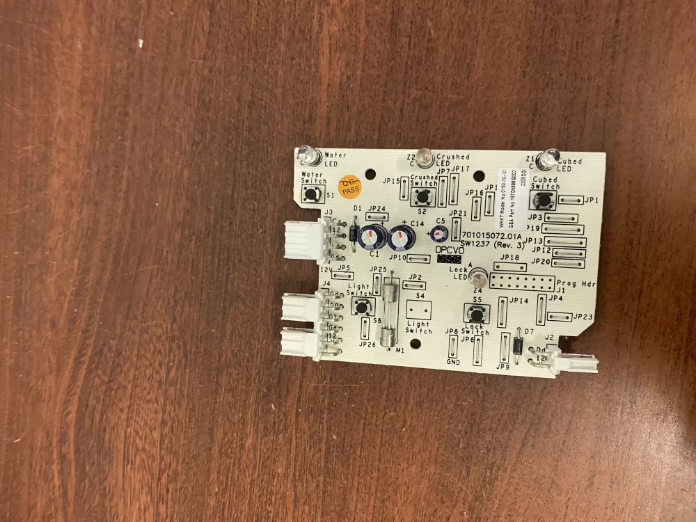 GE 197D5686G002 Refrigerator Control Board