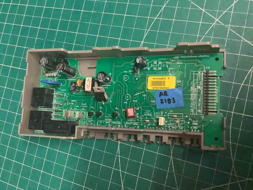 Whirlpool Maytag KitchenAid Dishwasher Control Board AZ197742 | AR2183