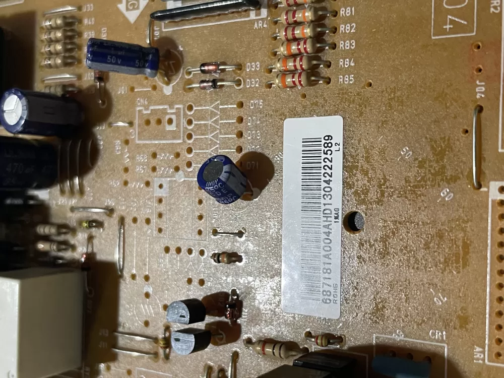 LG 687181A004A P1 6A004 Microwave Control Board 687181a004 AZ200667 | Wm1792