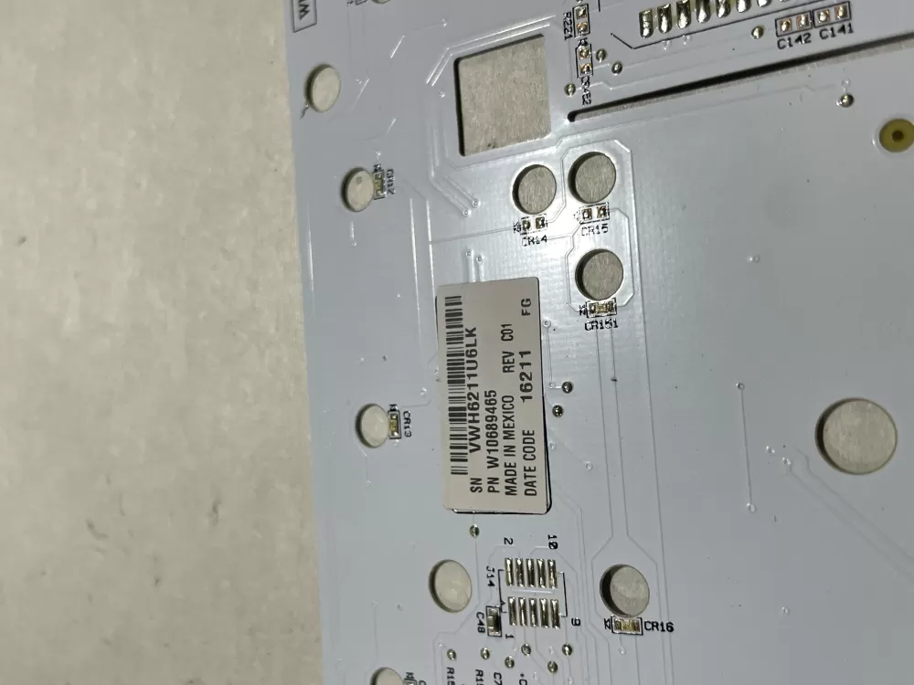 Whirlpool W10689465 Washer Control Board Interface AZ174752 | Wmv843