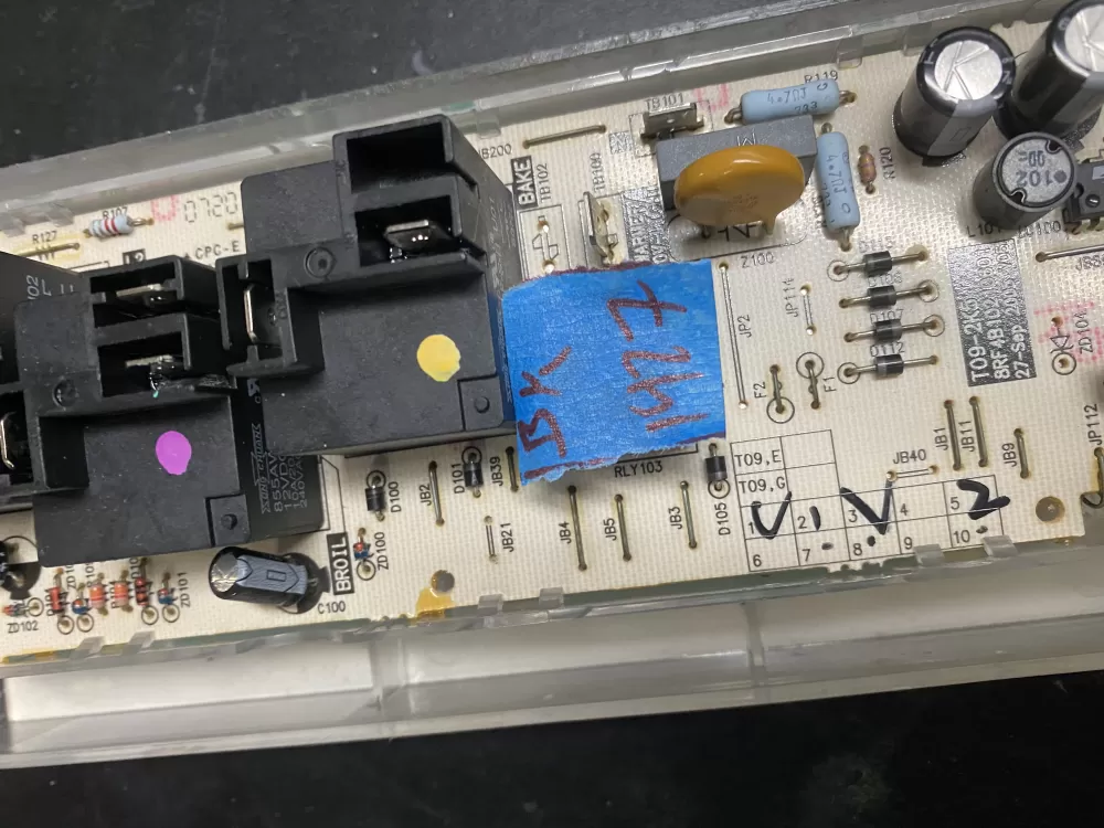 GE WB27T10816 WB27X45466 Oven Range Control Board AZ6041 | BK1427