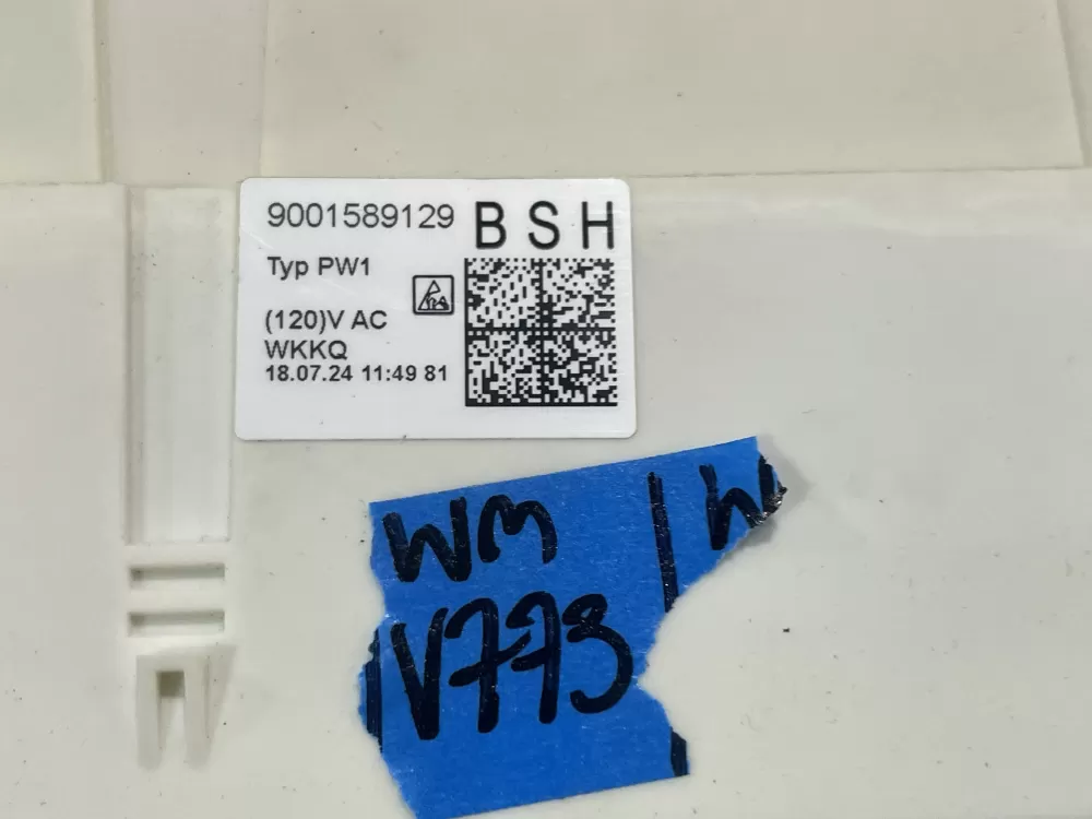 Bosch 9001589129 Dishwasher Control Board AZ150361 | Wmv773
