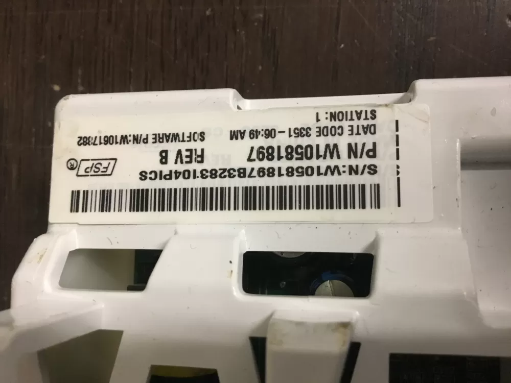 Whirlpool AP5803401 W10581897 PS8768789 Washer Control Board AZ16235 | NR223