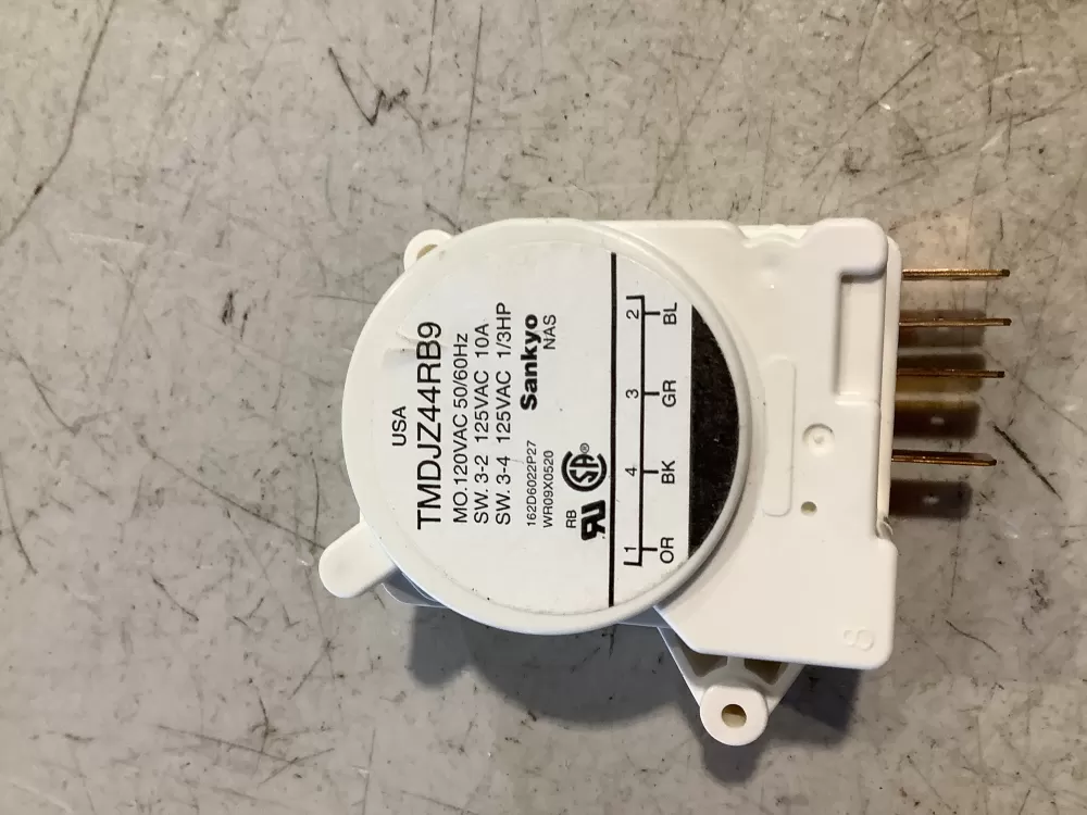 Genuine Refrigerator Defrost Timer WR90X520  TMDJZ44RB9 AZ157366 | SL248