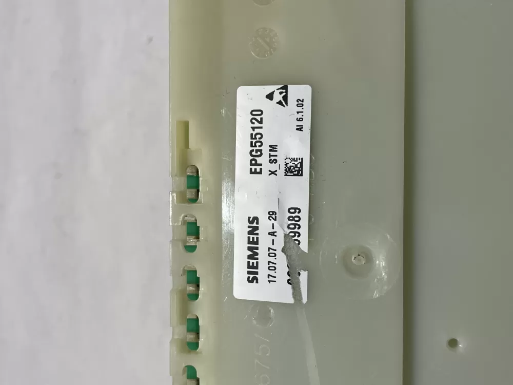 Bosch 00643268 9000169989 Dishwasher Control Board AZ115294 | Wm1789