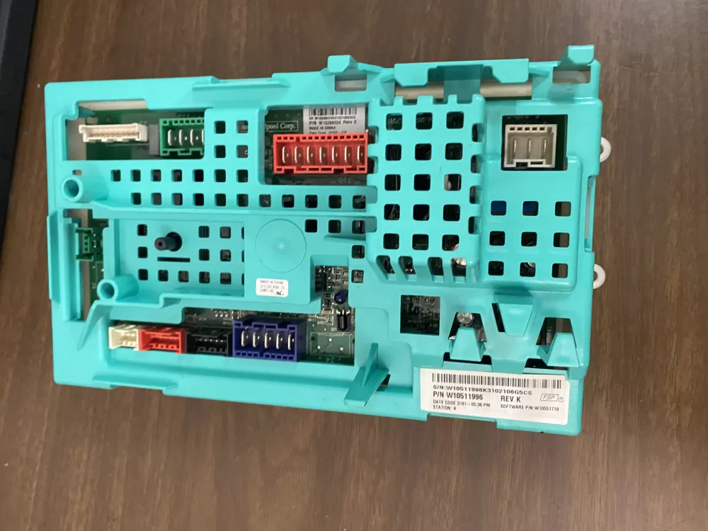 Whirlpool Kenmore Maytag W10511996 W10296024 Washer Control Board