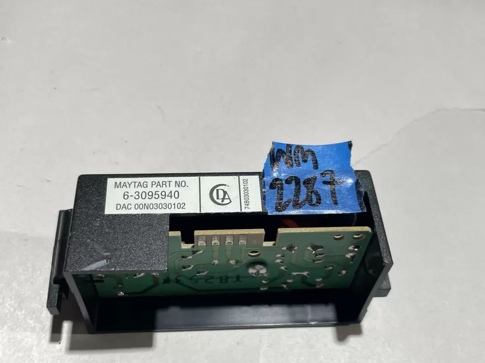 Maytag 6-3095940 Dryer Dryness Control Board AZ126303 | Wm2287