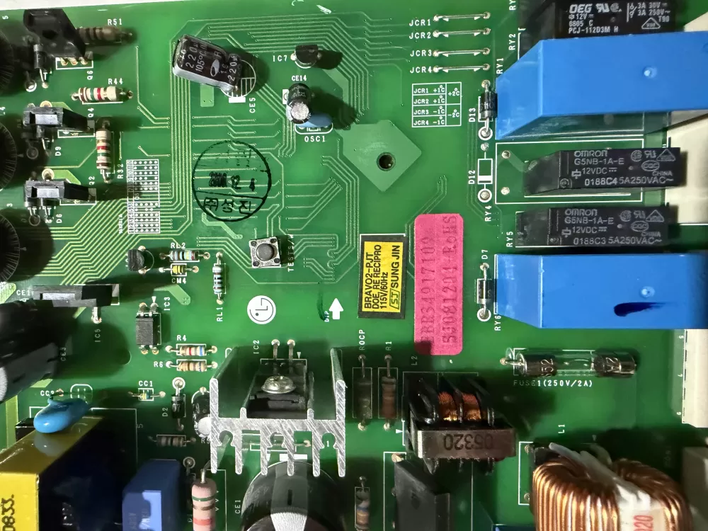 LG Kenmore EBR34917109 Refrigerator Control Board AZ211284 | KM546