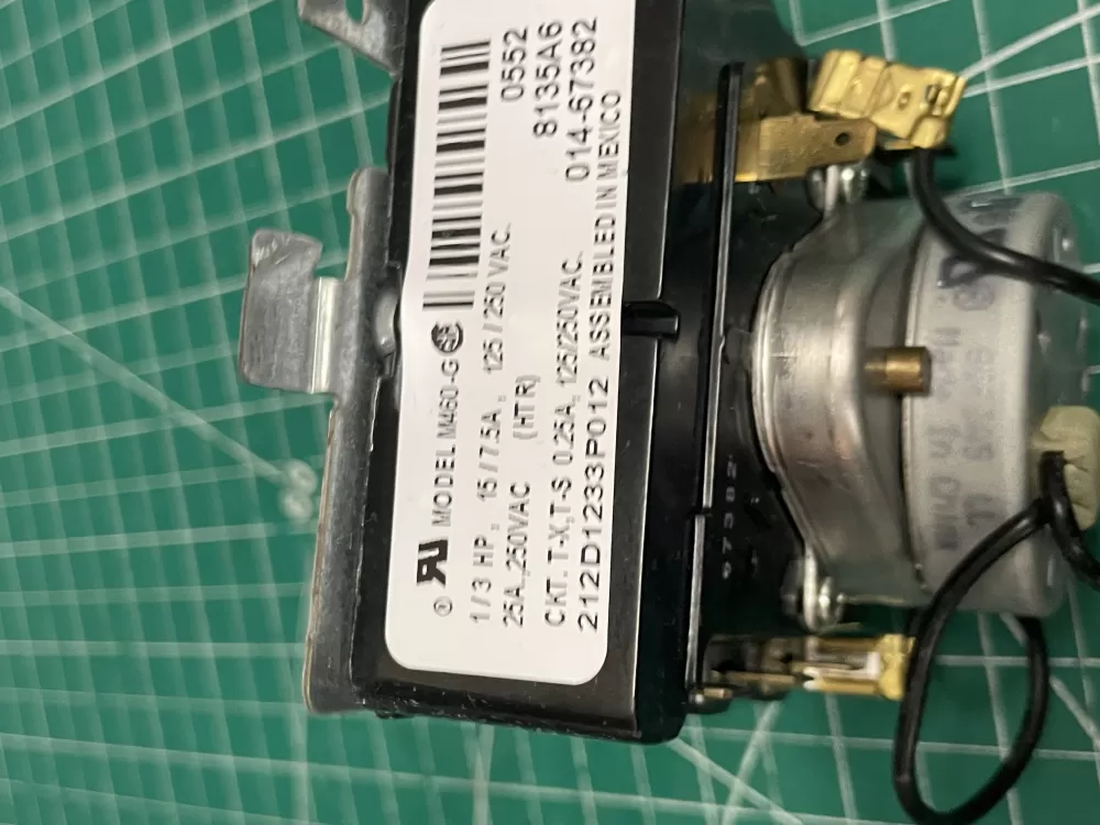 GE 212D1233P012 WE4M364 Dryer Timer AZ203828 | Wm2187