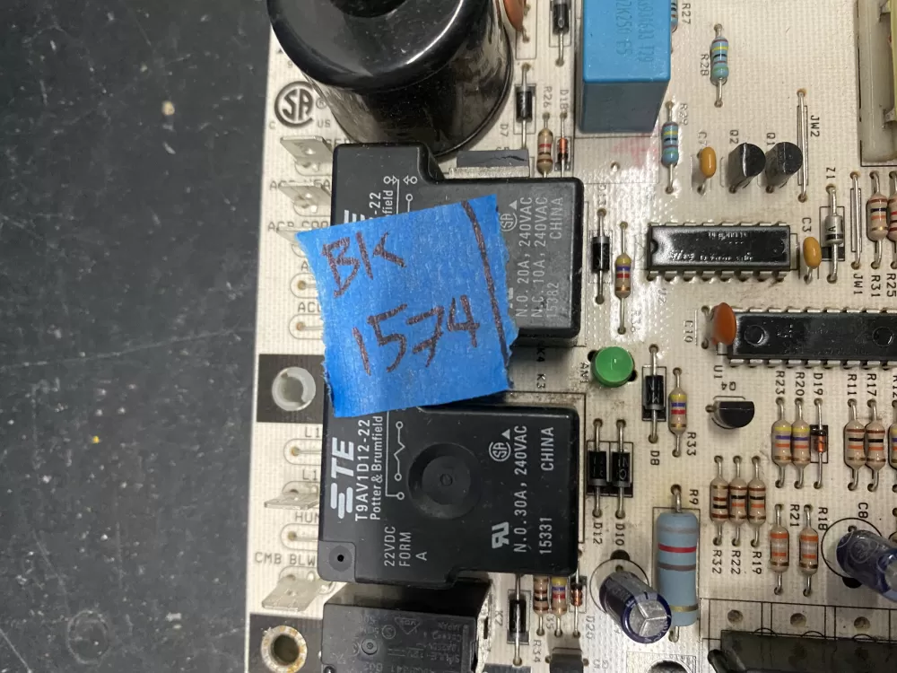 Rheem Lennox Furnace Control Board Circuit 1097-502-1 AZ15829 | BK1574