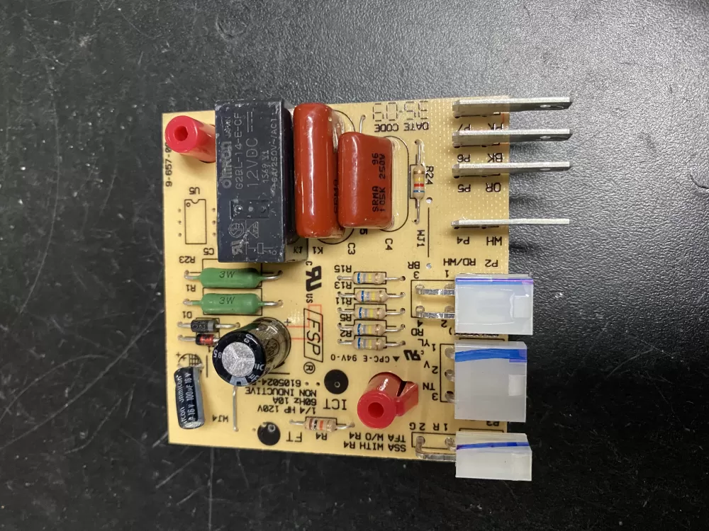 Whirlpool  Maytag  KitchenAid  Kenmore AP6020483 2213456 2213457 2213475 2213476 2213489 2213490 2252148 2252150 2303822 2303837 2304069 W10135053 W10135899 W10135900 W10135900R W10351622 W10351625 W10351626 W10353224 W10366605 W10366608 WPW10351622 WPW10366605 PS11753802 Refrigerator Defrost Board