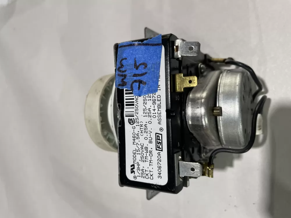 Whirlpool 3406720A PD00055932 3406720 529119 Dryer Timer AZ149332 | Wm715