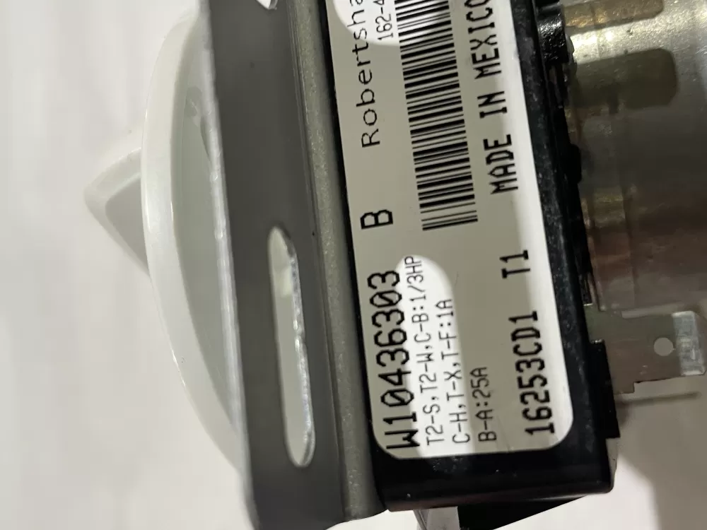 Whirlpool Kenmore Amana Wpw10436303 W10436303 Dryer Timer AZ184693 | Wm256