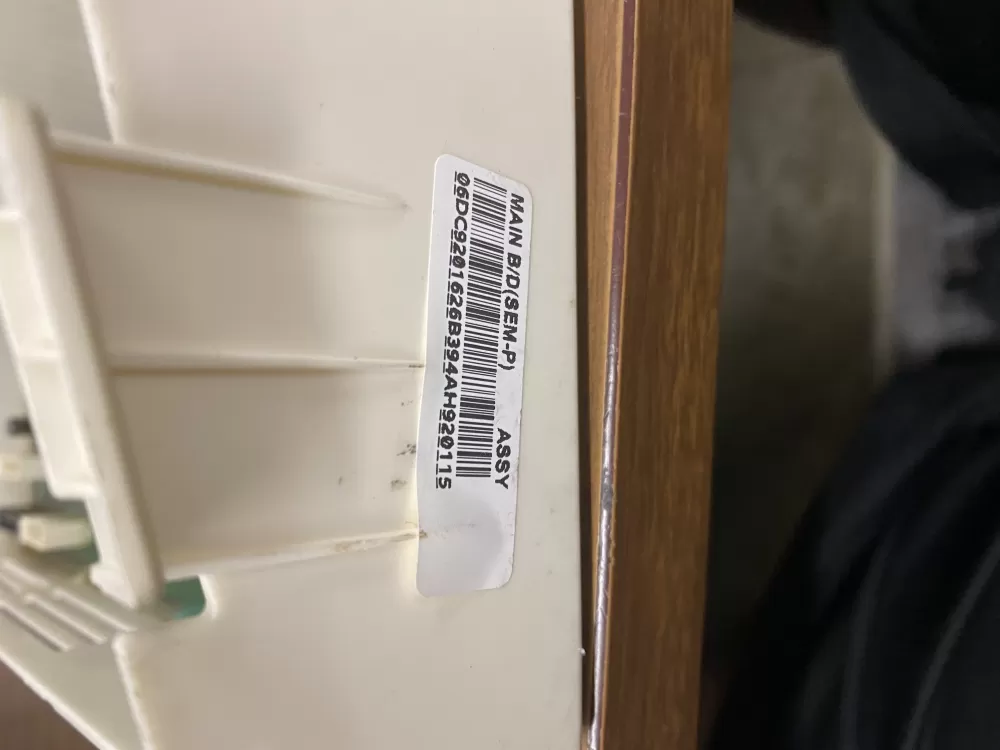 Samsung DC92-01626B DC9201626B Dryer Control Board