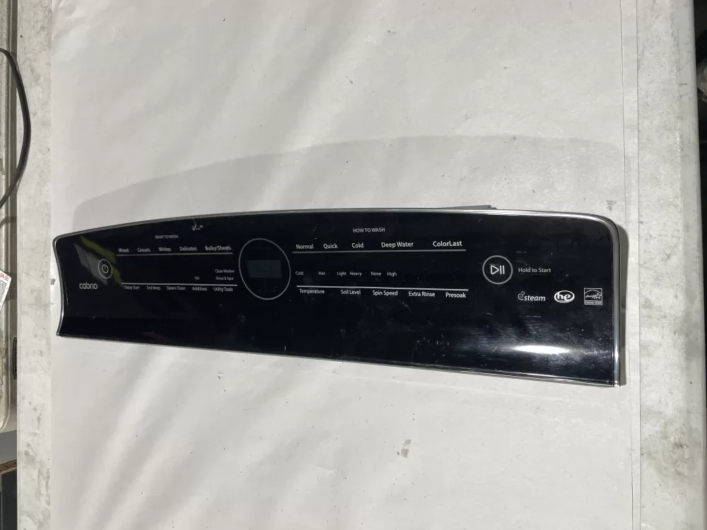 Whirlpool Cabrio W10507937 Washer Control Panel AZ111783 | Wmv659