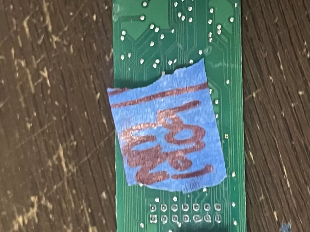 GE Refrigerator Display Control Board AZ51864 | Wm1909