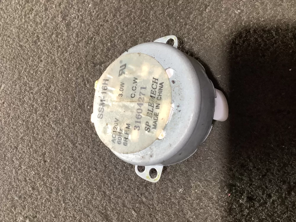 Samsung  LG  GE  Kenmore SSM-16HR Microwave SSM Motor