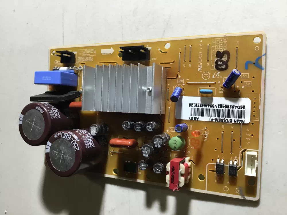 Samsung DA92-00483N Refrigerator Control Board Inverter AZ44095 | NR1758