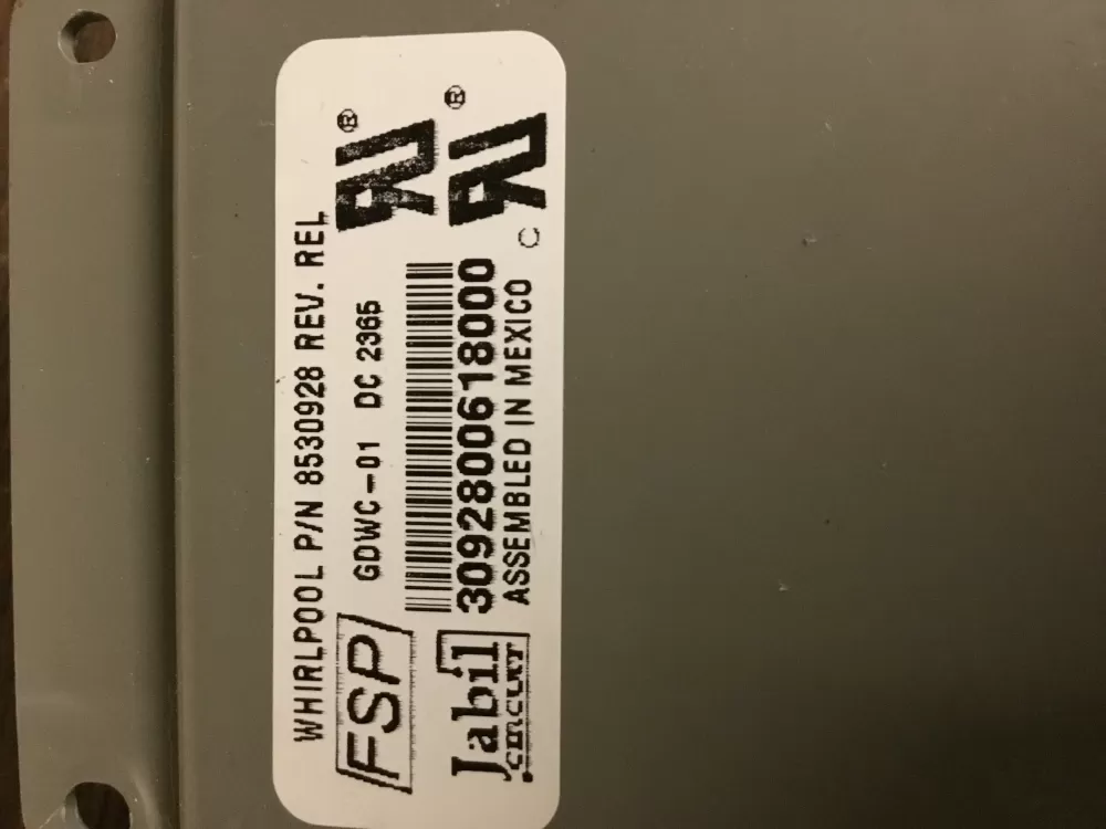 Whirlpool Kenmore 8530928 Dishwasher Control Board AZ21883 | NR122