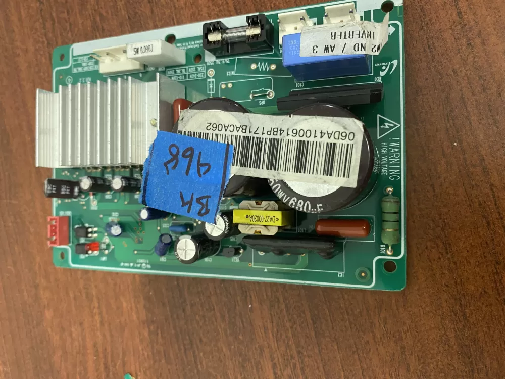 Samsung DA41 00585A 00614B Refrigerator Control Board Inverter AZ35741 | BK468