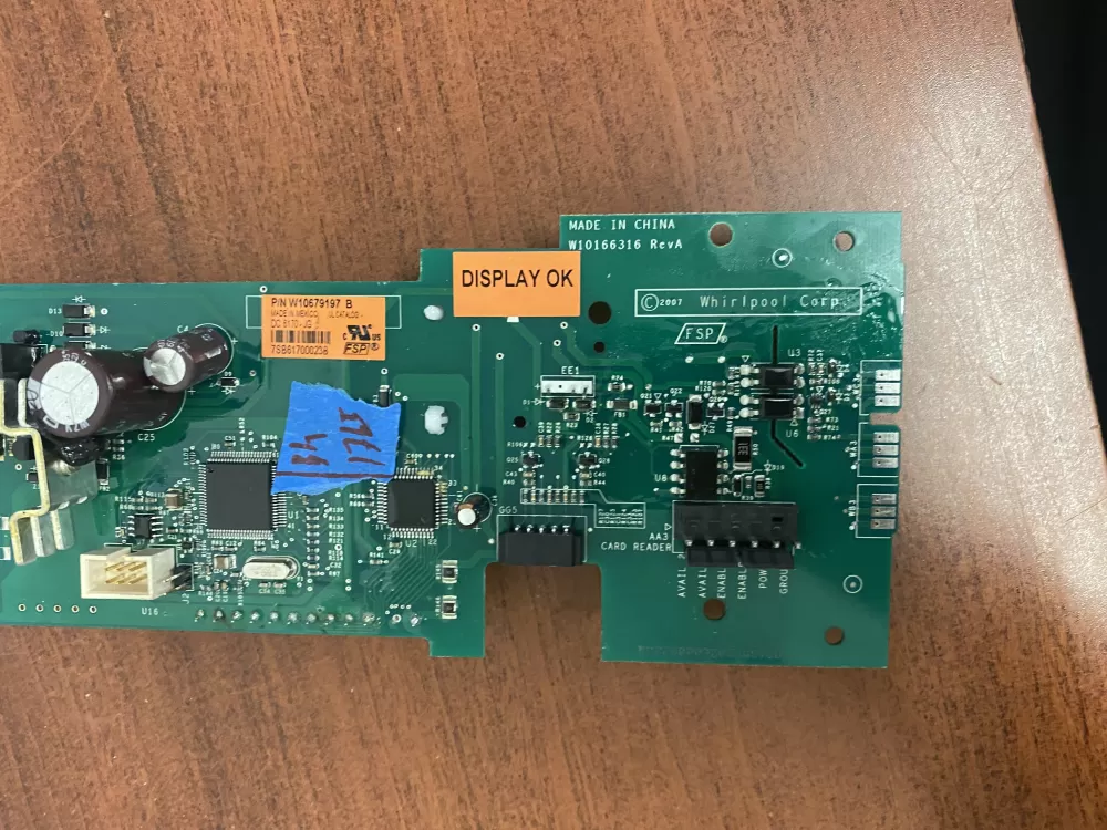 Maytag W10679197 WPW10679197 Washer Control Board AZ44746 | BK1765