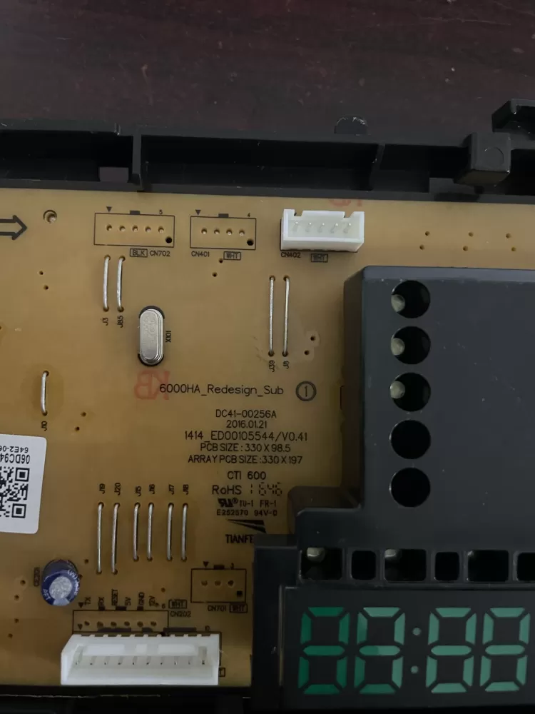 Samsung DC94-05962A Washer Control Board Main Panel AZ81624 | KMV230