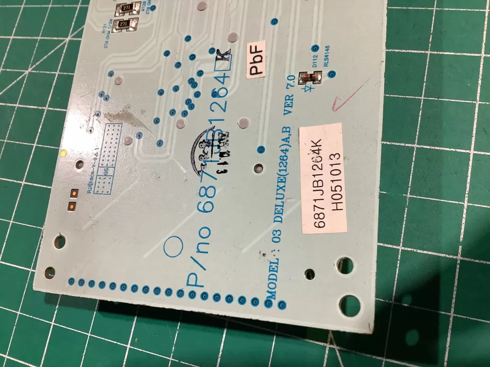 LG 6871JB1264K Refrigerator Control Board AZ146598 | NR2452