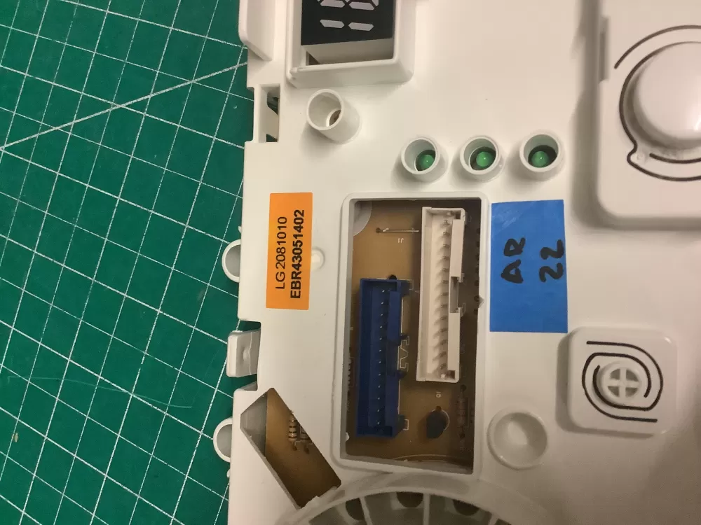LG EAX43051201 EBR43051402 Washer Control Board AZ205214 | AR22