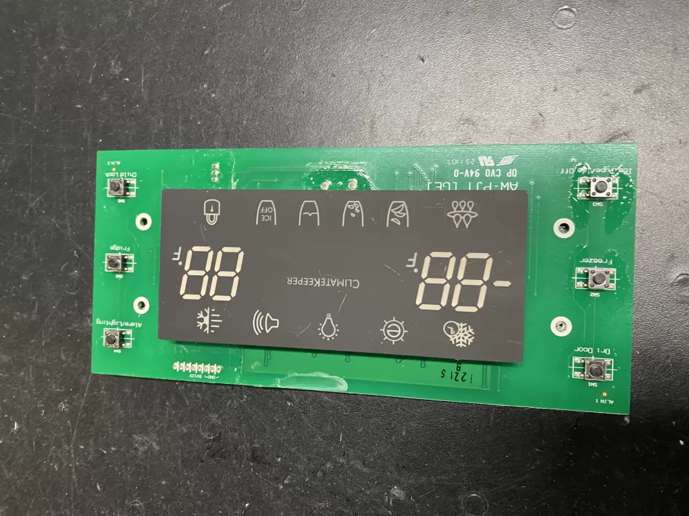 Samsung DA41-00475A Refrigerator Control Board