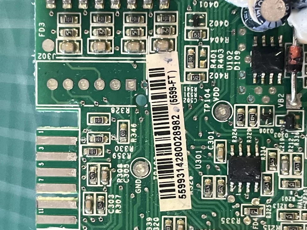 GE EMX1386P001 Washer Drive Motor Control Board AZ200911 | Wm1078