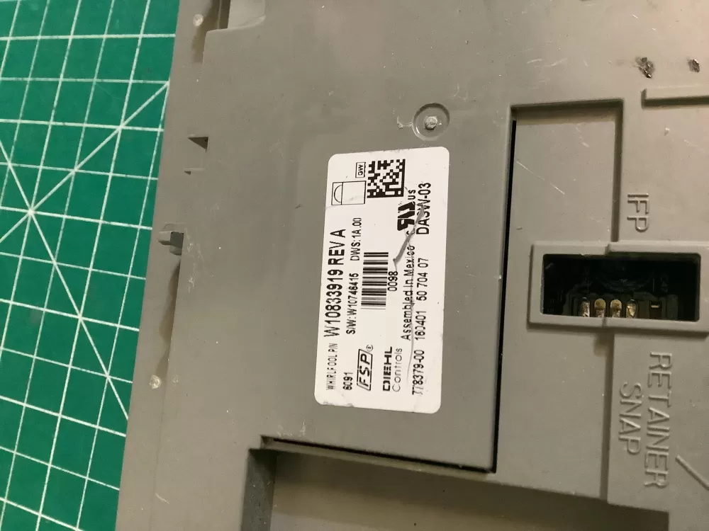 Jenn-Air W10854215 Dishwasher Control Board AZ170566 | NR2610