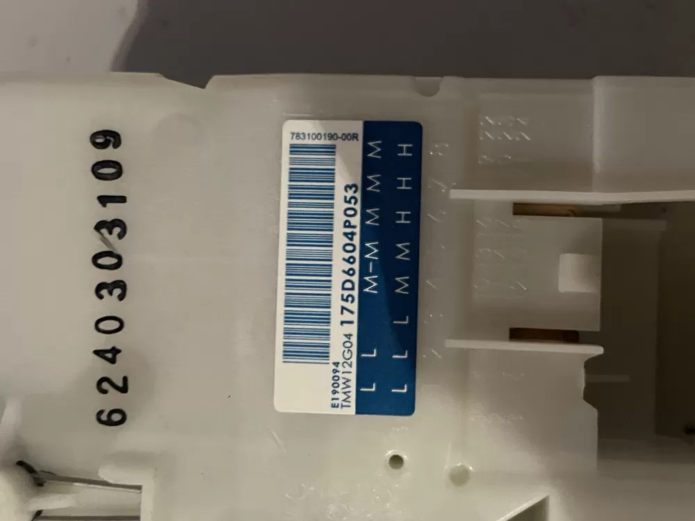 GE WH12X10527 175D6604P053 Washer Timer AZ33472 | Wm342