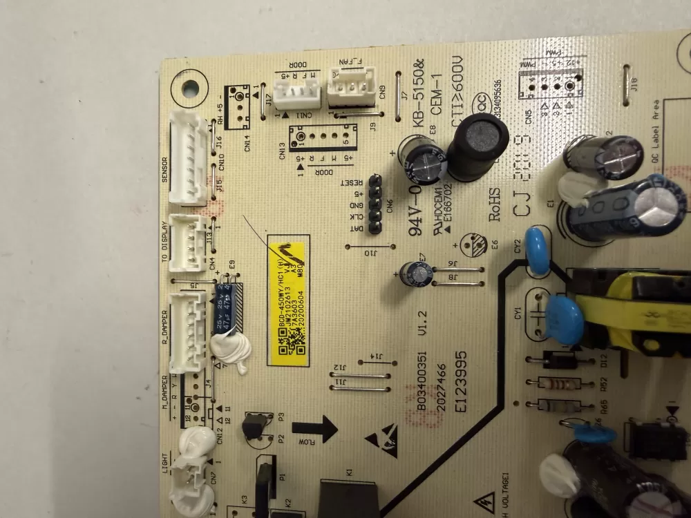 Hisense B03400351 Refrigerator Control Board  AZ231286 | KM426