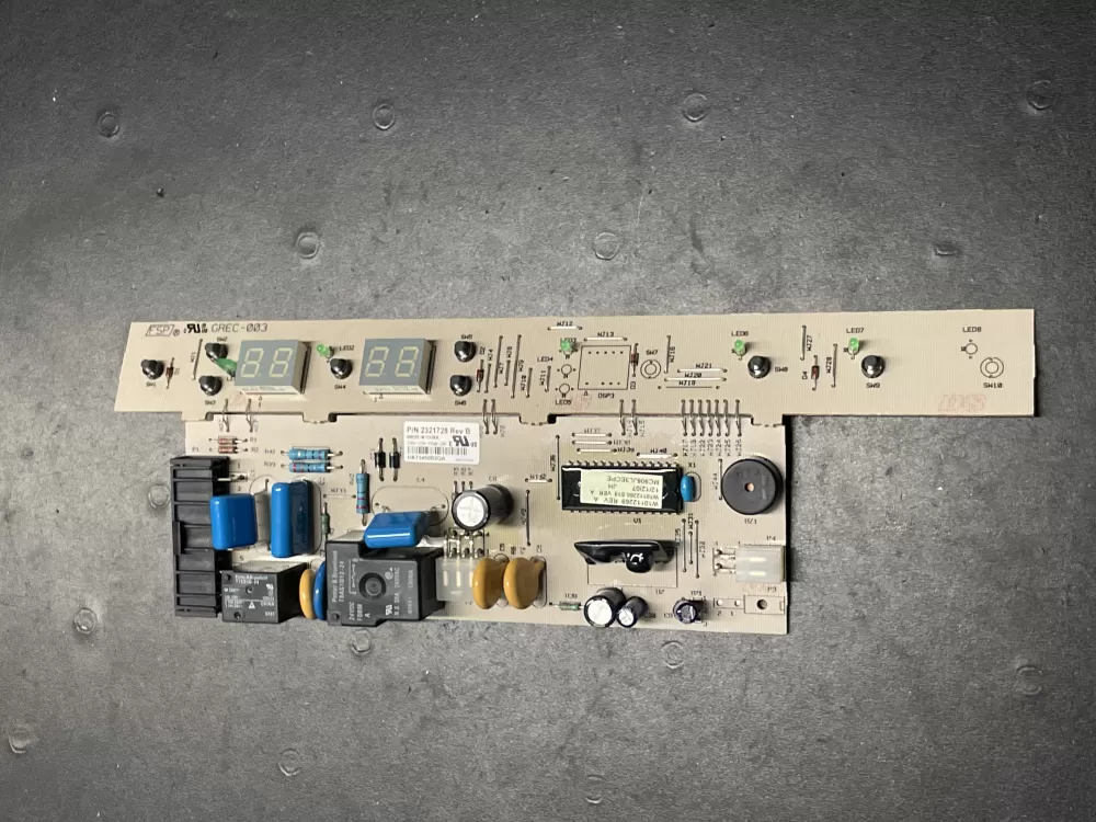 KitchenAid 2321728C AP5948967 2321728 PS9864509 Refrigerator Control Board