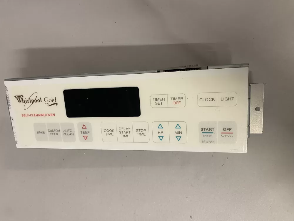 6610173 Whirlpool Range Control White