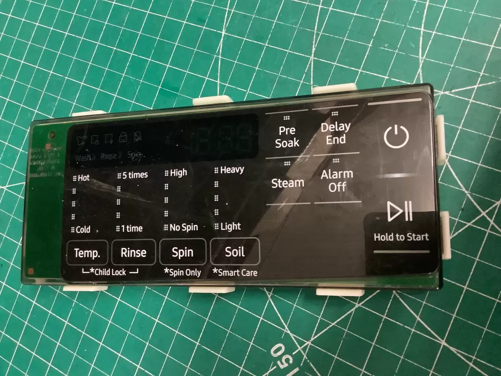 Samsung DC97-22462G Washer Control Board Panel