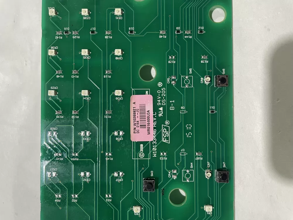 Whirlpool W10268921   WPW10268921   WPW10268921R  W10268921R Washer Control Board