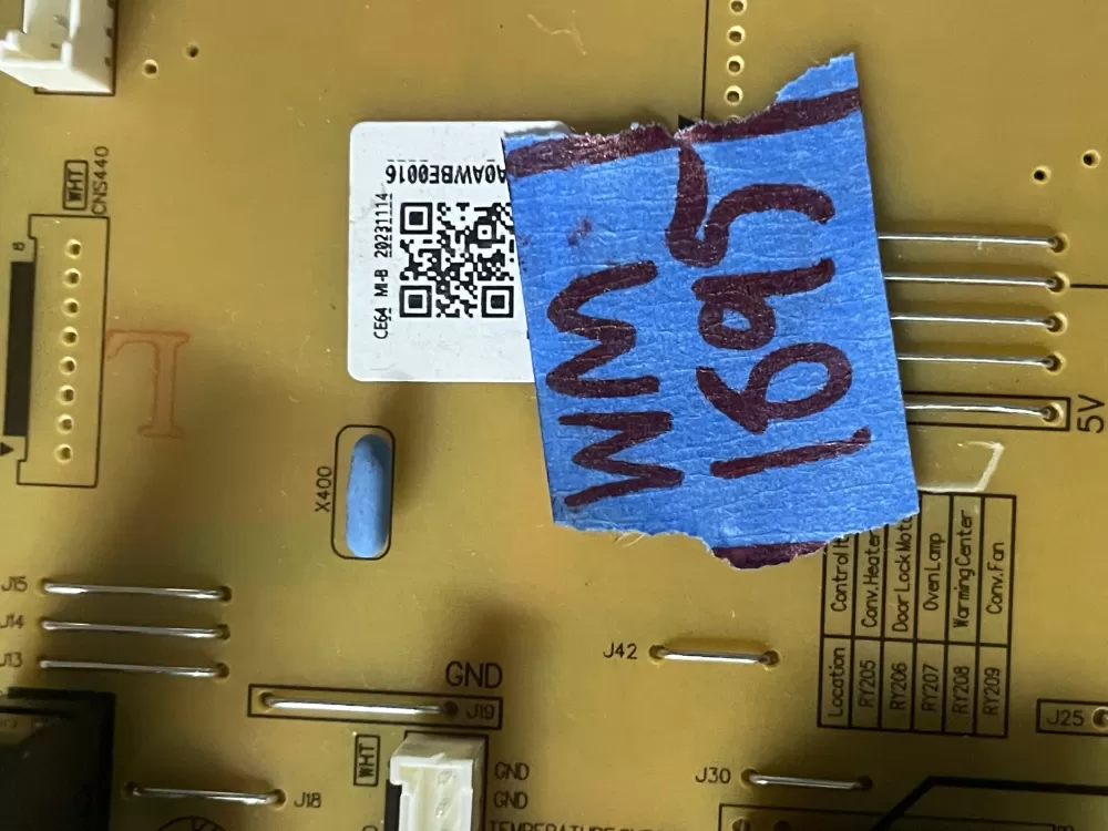 Samsung Dg34 00048a Range Oven Control Board Touch Panel Assy AZ53579 | Wm1895