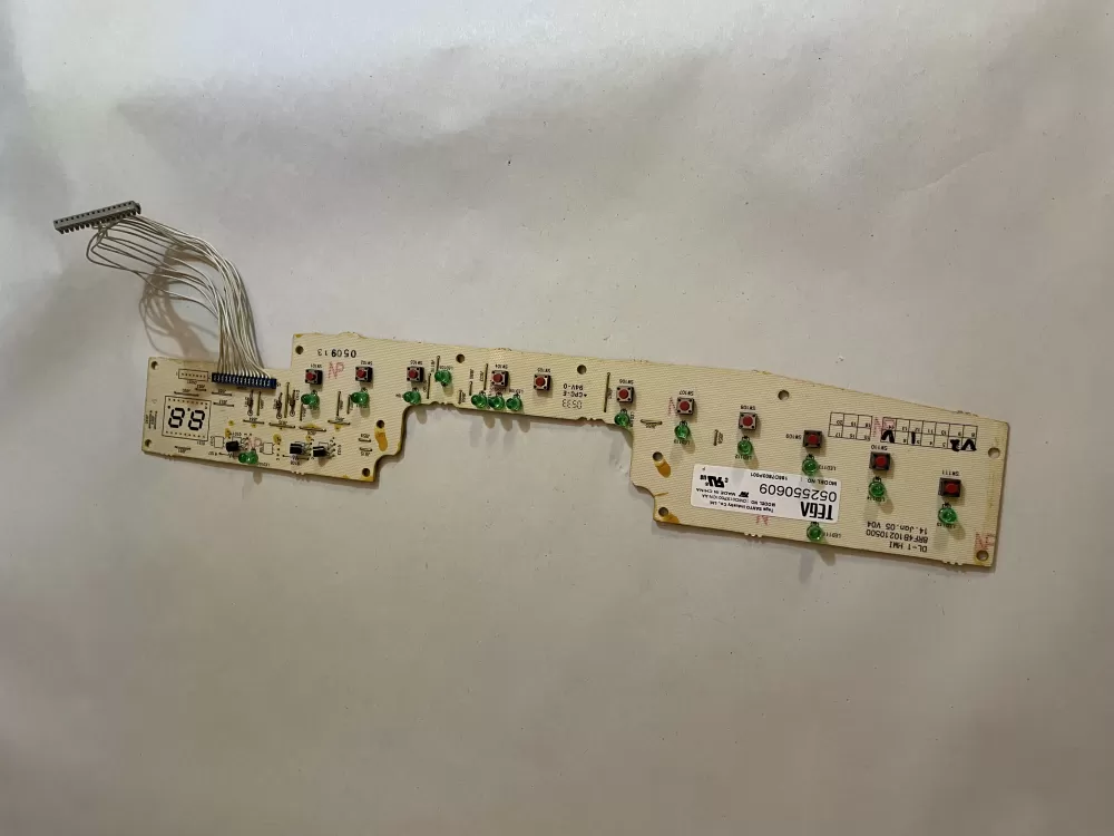 GE 165D7803P001 Dishwasher Control Board