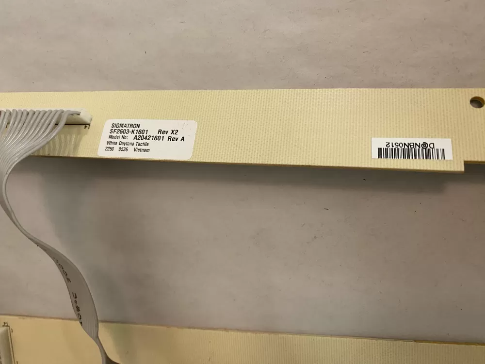 Dishwasher Switch Assembly A20421601 AZ111527 | BK939