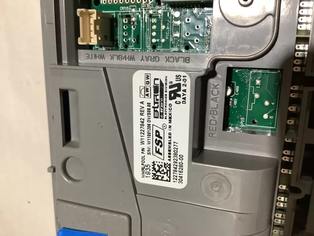 W10904714 W11087207 W11170179 Dishwasher Control Board AZ144689 | ZC2431