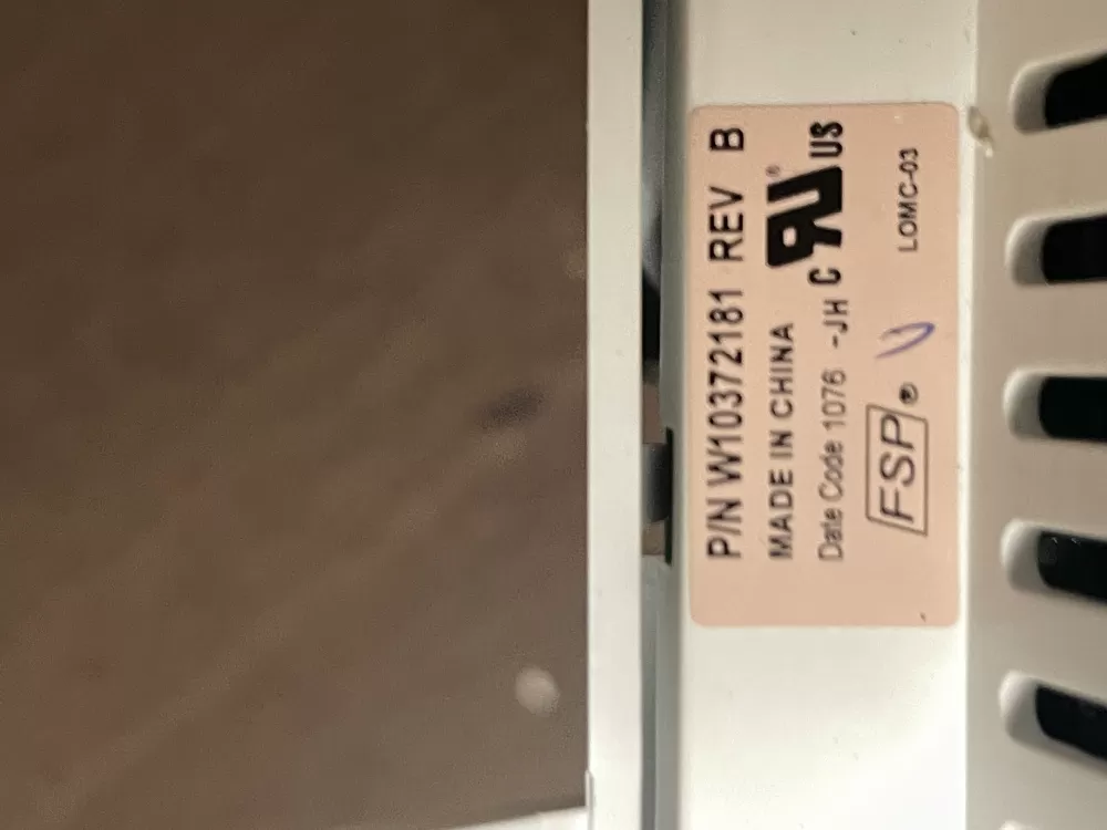 Whirlpool W10372181 Washer Control Board AZ37269 | Wm458