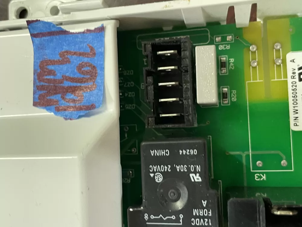 Whirlpool Maytag Kenmore W10111606 6105034 Dryer Control Board AZ54374 | Wm1962