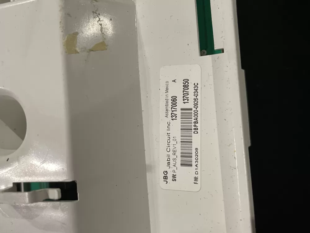 Frigidaire Dryer Control Board 137170060 AZ27906 | WMV340