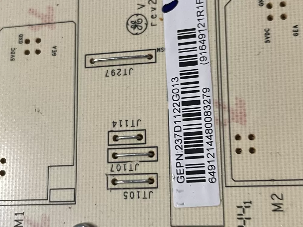 GE 237D1122G013 Washer Control Board AZ10237 | V275