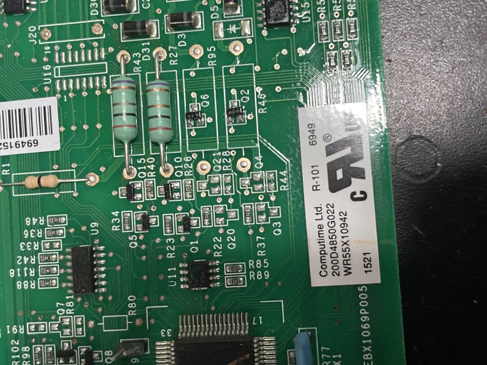 GE 200D2260G008 PD00074367 AP7188100 Refrigerator Control Board AZ21730 | WM1173